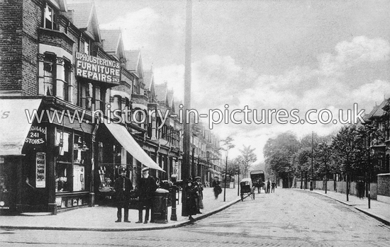 Katherine Road, East Ham, London. c.1909